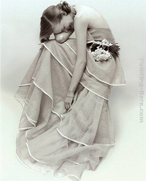 Norman Parkinson Tiered Evening Dress, March
